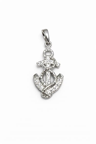 Charm Idee Preziose dal 1987 Dame in Weißgold Zircone IP.CHK18B/130 - IP.CHK18B/130